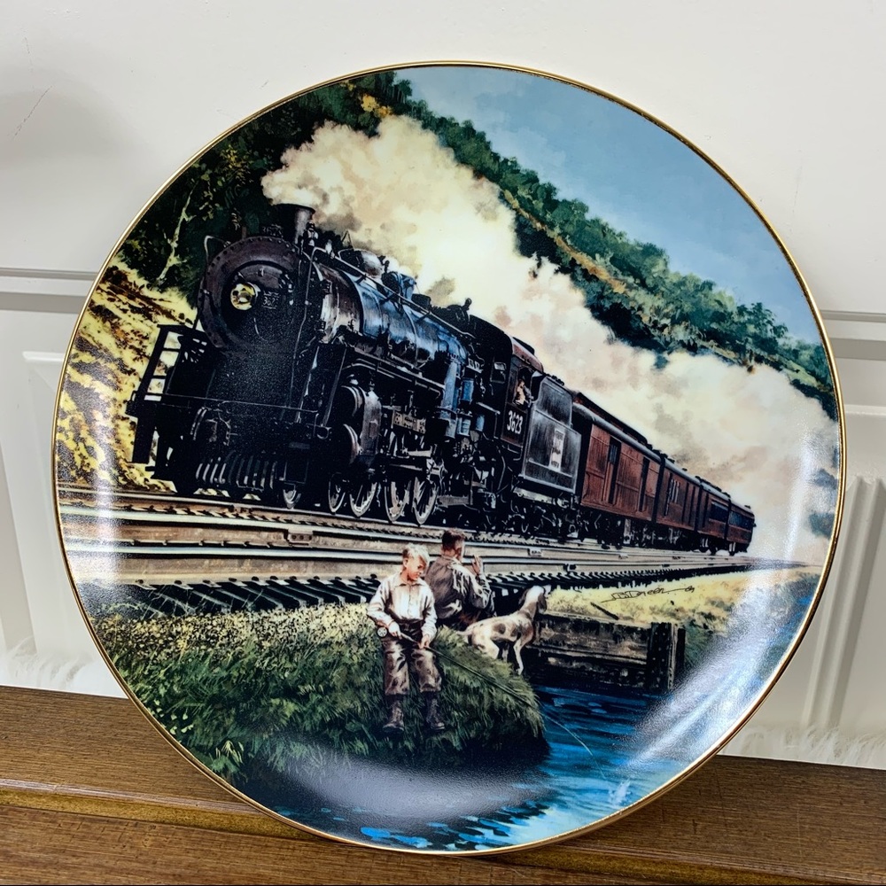 HOMEWARD BOUND CLASSIC AMERICAN RAILROAD TRAIN 9”